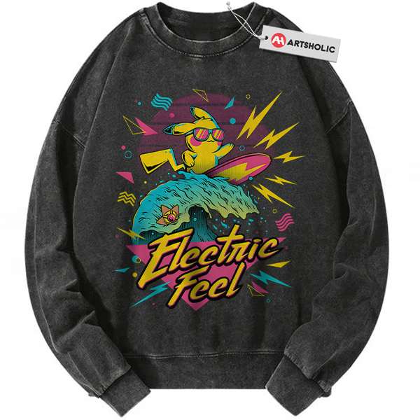 Pikachu Sweatshirt, Pokemon Sweatshirt, Anime Sweatshirt, Vintage Sweater