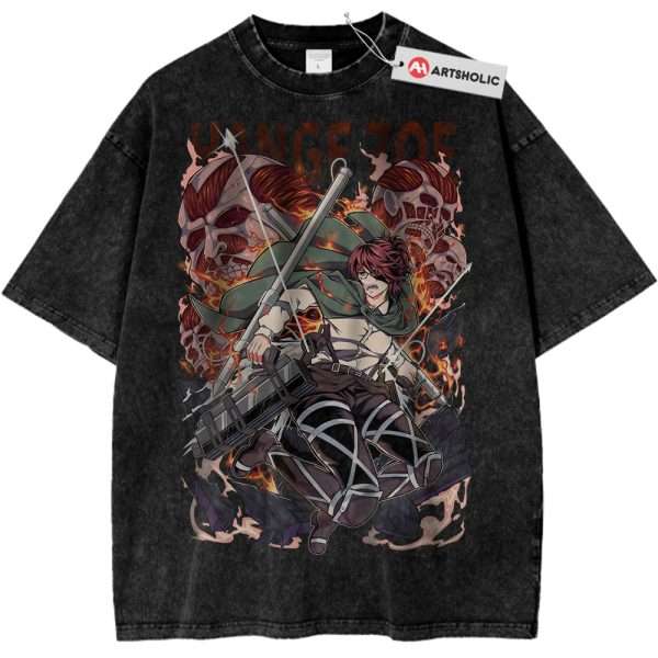 Hange Zoe Shirt, Attack on Titan Shirt, AOT Shirt, Anime Shirt, Vintage T-Shirt