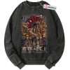 Attack On Titan Sweatshirt, AOT Sweatshirt, Anime Sweatshirt, Vintage Sweater
