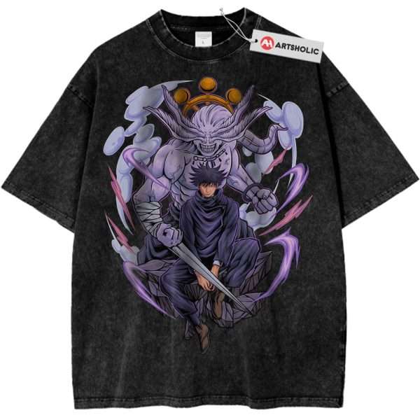 Megumi Fushiguro Shirt, Jujutsu Kaisen Shirt, Anime Shirt, Vintage T-Shirt