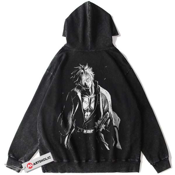 Sanemi Shinazugawa Hoodie, Demon Slayer Hoodie, Anime Hoodie, Vintage Hoodie