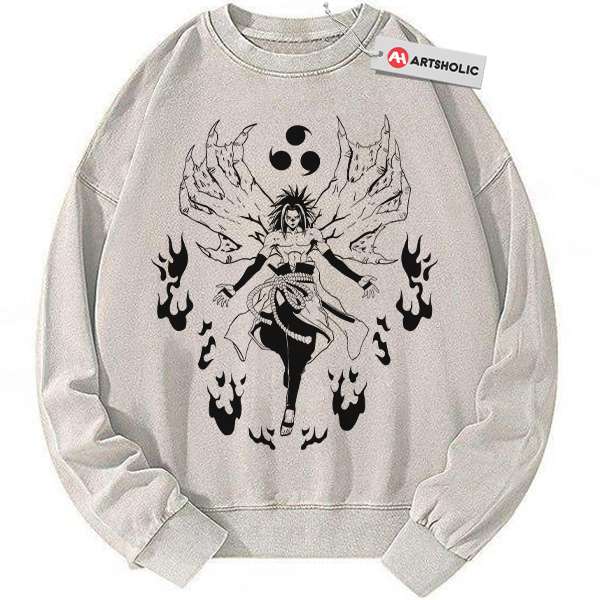 Sasuke Uchiha Sweatshirt, Naruto Sweatshirt, Anime Sweatshirt, Vintage Sweater