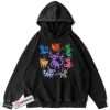 Eevee Evolution Hoodie, Pokemon Hoodie, PKM Hoodie, Anime Hoodie, Vintage Hoodie