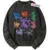 Eevee Evolution Sweatshirt, Pokemon Sweatshirt, PKM Sweatshirt, Anime Sweatshirt, Vintage Sweater