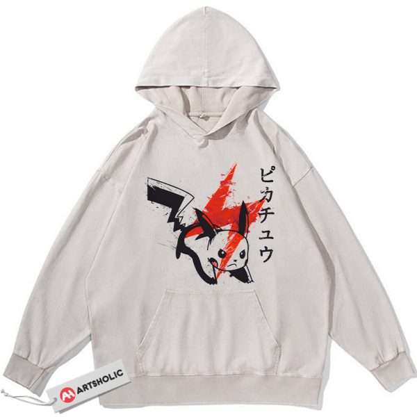 Pikachu Hoodie, Pokemon Hoodie, Anime Hoodie, Vintage Hoodie