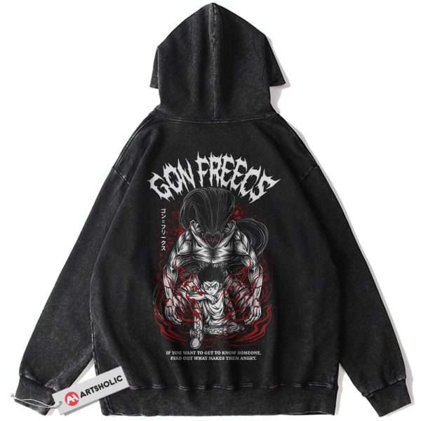 Gon Freecss Hoodie, Hunter x Hunter Hoodie, HxH Hoodie, Anime Hoodie, Vintage Hoodie
