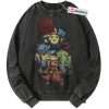 Marvel x Pokemon Sweatshirt, PKM Sweatshirt, Anime Sweatshirt, Vintage Sweater