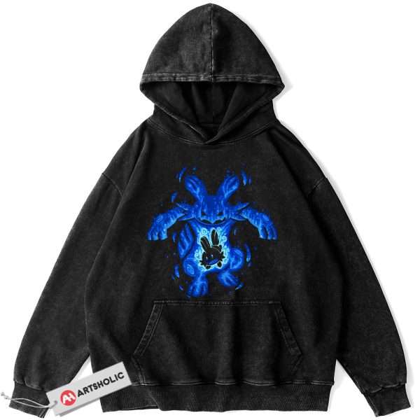 Mudkip Hoodie, Marshtomp Hoodie, Pokemon Hoodie, PKM Hoodie, Anime Hoodie, Vintage Hoodie