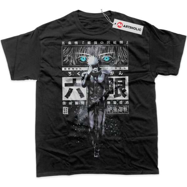 Satoru Gojo Shirt, Jujutsu Kaisen Shirt, Anime Shirt, Graphic T-Shirt
