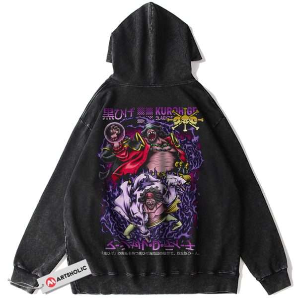 Blackbeard Hoodie, Marshall D Teach Hoodie, One Piece Hoodie, Anime Hoodie, Vintage Hoodie