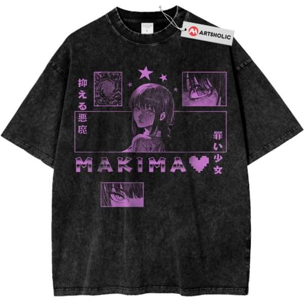 Makima Shirt, Chainsaw Man Shirt, Anime Shirt, Vintage Tee