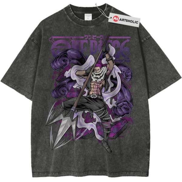 Charlotte Katakuri Shirt, One Piece Shirt, Anime Shirt, Vintage Tee - Pirate Gray, L