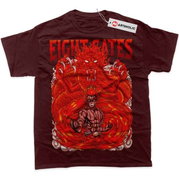 Might Guy Shirt, Naruto Shirt, Anime Shirt, Graphic T-Shirt