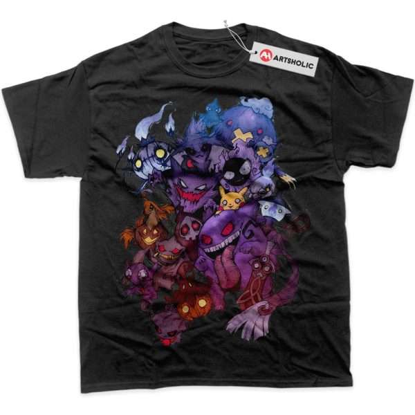 Halloween Pokemon Shirt, PKM Shirt, Anime Shirt, Graphic T-Shirt