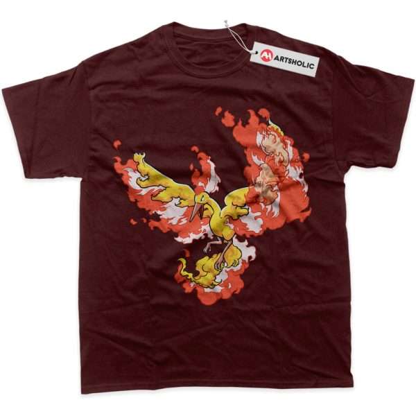 Moltres Shirt, Pokemon Shirt, PKM Shirt, Anime Shirt, Graphic T-Shirt
