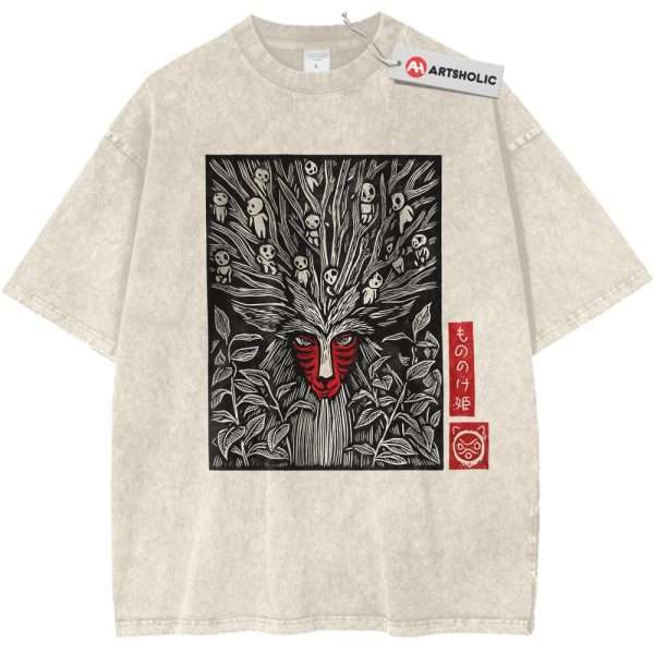 Princess Mononoke Shirt, Studio Ghibli Shirt, Anime Shirt, Vintage Tee