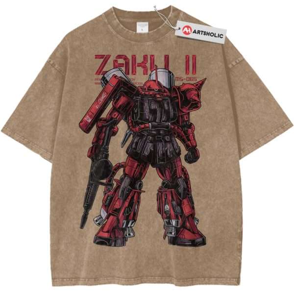 MS-06S Zaku II Shirt, The Gundam Shirt, Anime Shirt, Vintage Tee