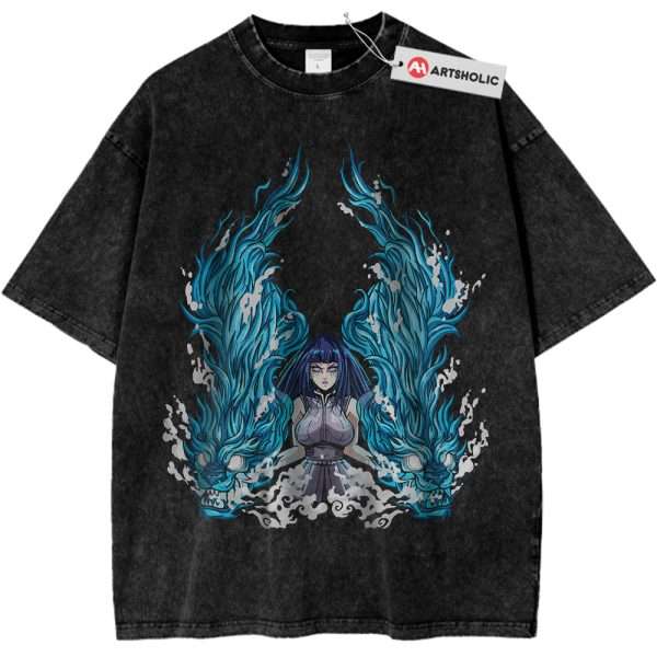 Hinata Hyuga Shirt, Naruto Shirt, Anime Shirt, Vintage T-Shirt