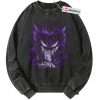 Cubone vs Haunter Sweatshirt, Pokemon Sweatshirt, PKM Sweatshirt, Anime Sweatshirt, Vintage Sweater