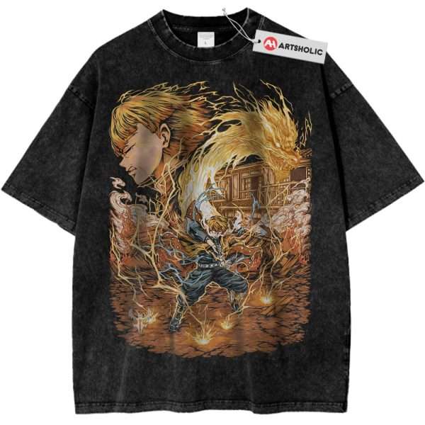 Zenitsu Agatsuma Shirt, Demon Slayer Shirt, Anime Shirt, Vintage T-Shirt