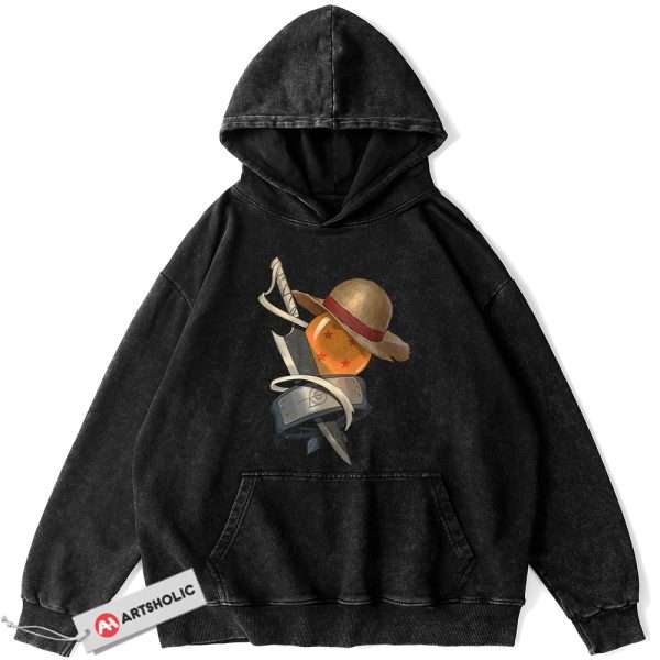 One Piece Hoodie, Naruto Hoodie, Dragon Ball Z Hoodie, Bleach Hoodie, Anime Hoodie, Vintage Hoodie