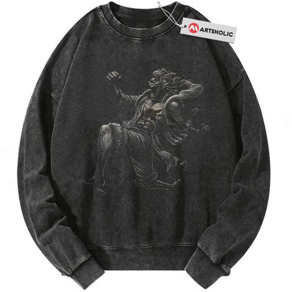 Monkey D Luffy Sweatshirt, One Piece Sweatshirt, Anime Sweatshirt, Vintage Sweater