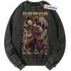 Gaara Sweatshirt, Naruto Sweatshirt, Anime Sweatshirt, Vintage Sweater
