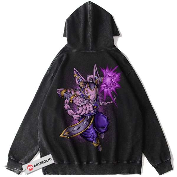 Beerus Hoodie, Dragon Ball Z Hoodie, DBZ Hoodie, Anime Hoodie, Vintage Hoodie