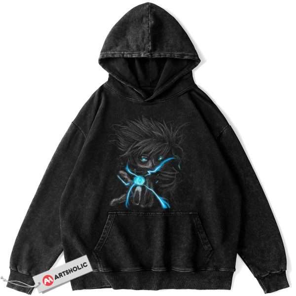 Satoru Gojo Hoodie, Jujutsu Kaisen Hoodie, Anime Hoodie, Vintage Hoodie