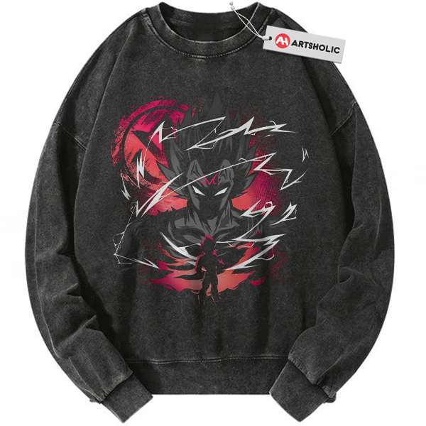Vegeta Sweatshirt, Dragon Ball Z Sweatshirt, DBZ Sweatshirt, Anime Sweatshirt, Vintage Sweater