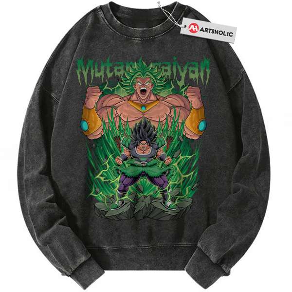 Broly Sweatshirt, Dragon Ball Z Sweatshirt, DBZ Sweatshirt, Anime Sweatshirt, Vintage Sweater