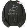 Mickey Mouse Sweatshirt, Disney Sweatshirt, Animated Sweatshirt, Vintage Sweater