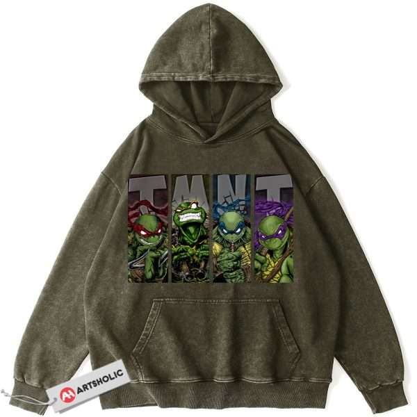 Teenage Mutant Ninja Turtles Hoodie, TMNT Hoodie, Animated Hoodie, Vintage Hoodie