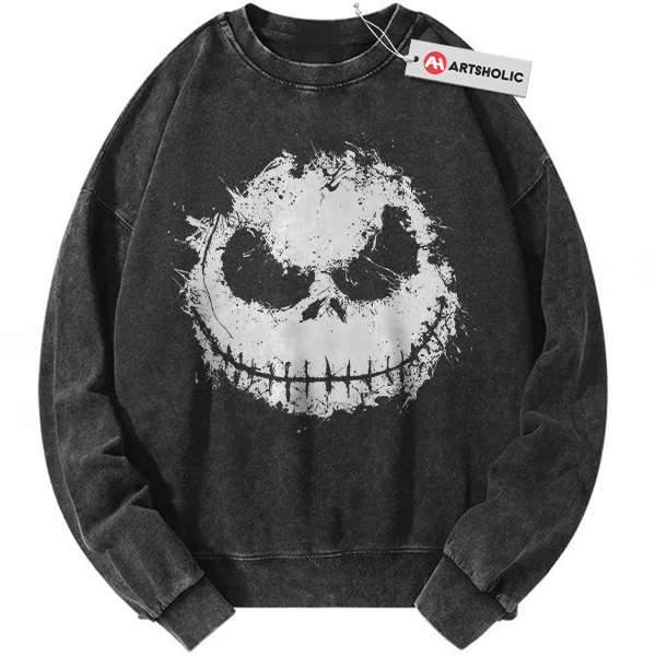 Jack Skellington Sweatshirt, The Nightmare Before Christmas Sweatshirt, Animated Sweatshirt, Vintage Sweater
