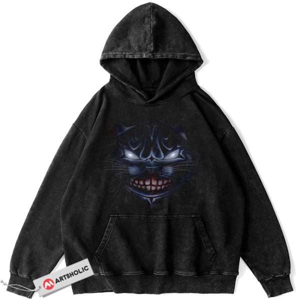 Cheshire Cat Hoodie, Alice's Adventures in Wonderland Hoodie, Animated Hoodie, Vintage Hoodie