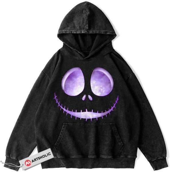 Jack Skellington Hoodie, The Nightmare Before Christmas Hoodie, Animated Hoodie, Vintage Hoodie