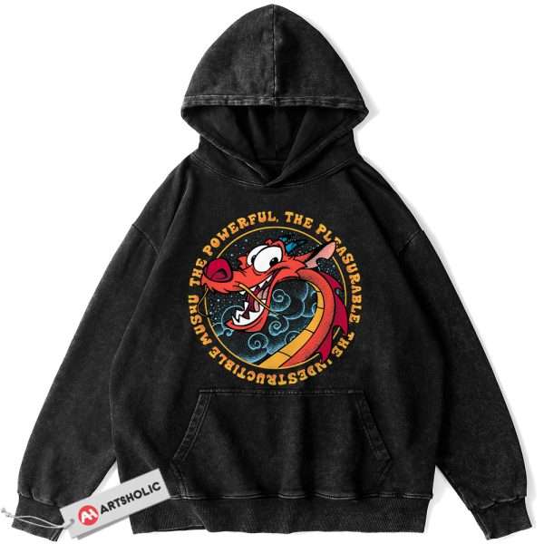 Mushu Hoodie, Mulan Hoodie, Disney Hoodie, Animated Hoodie, Vintage Hoodie