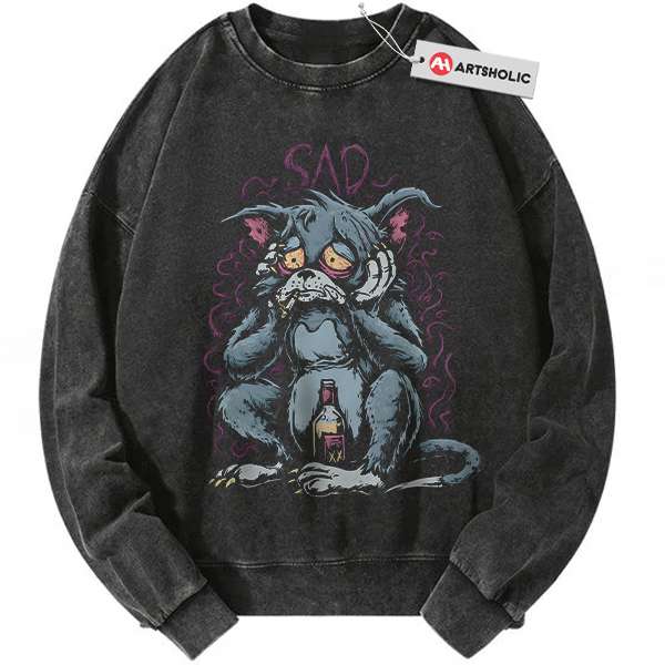 Tom and Jerry Sweatshirt, Animated Sweatshirt, Vintage Sweater