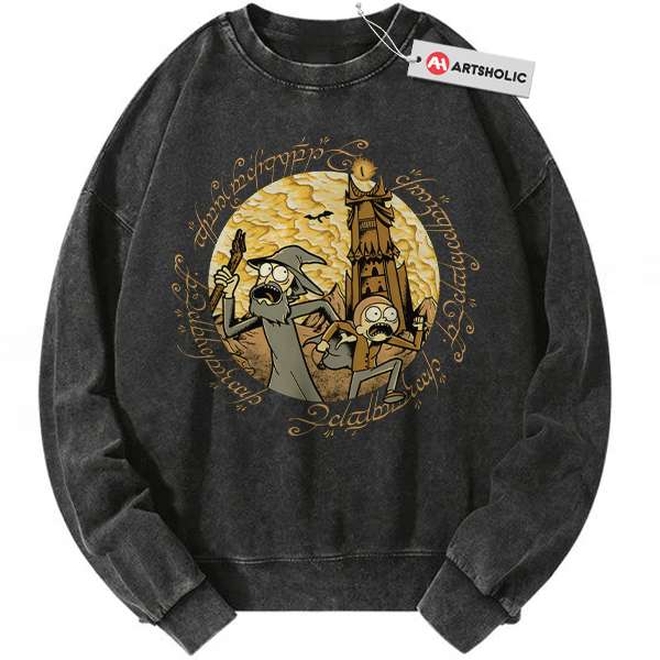 Rick and Morty Sweatshirt, Animated Sweatshirt, Vintage Sweater