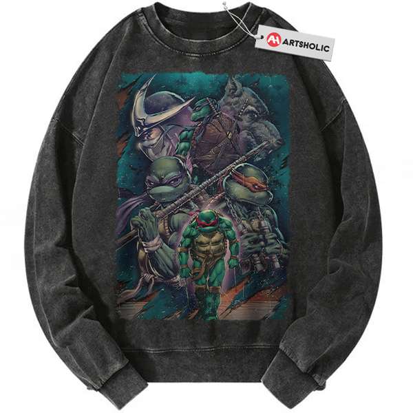 Sweaternage Mutant Ninja Turtles Sweatshirt, TMNT Sweatshirt, Animated Sweatshirt, Vintage Sweater