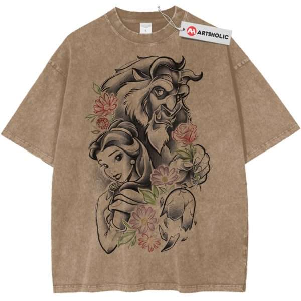 Beauty and the Beast Shirt, Animated Shirt, Vintage Tee