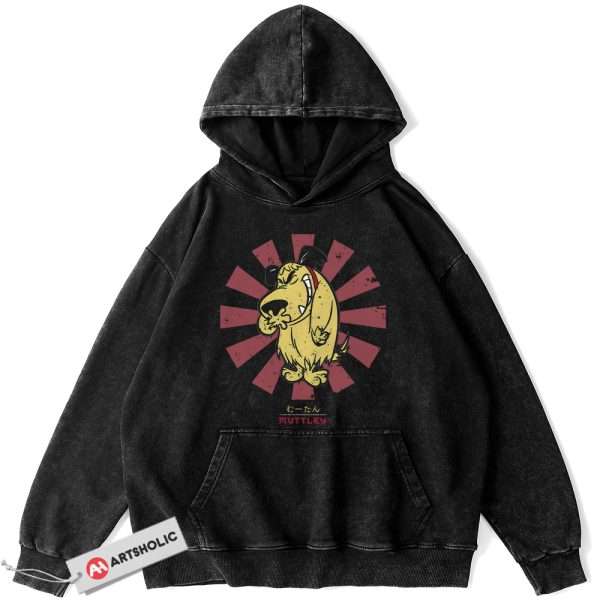 Muttley Hoodie, Wacky Races Hoodie, Animated Hoodie, Vintage Hoodie
