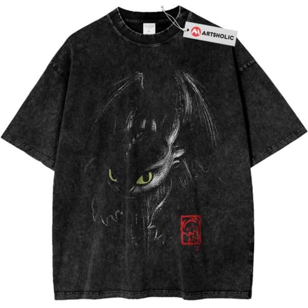 Toothless Shirt, How to Train Your Dragon Shirt, Animated Shirt, Vintage Tee