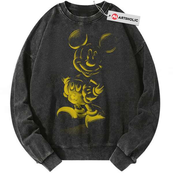 Mickey Mouse Sweatshirt, Animated Sweatshirt, Vintage Sweater