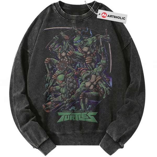 Teenage Mutant Ninja Turtles Sweatshirt, TMNT Sweatshirt, Animated Sweatshirt, Vintage Sweater