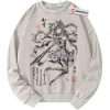 Keqing Sweatshirt, Genshin Impact Sweatshirt, Game Sweatshirt, Vintage Sweater
