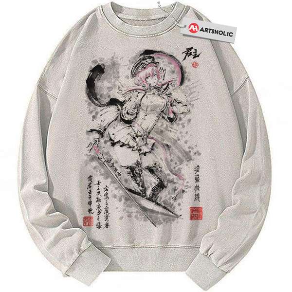 Monarch Sweatshirt, Azur Lane Sweatshirt, Game Sweatshirt, Vintage Sweater