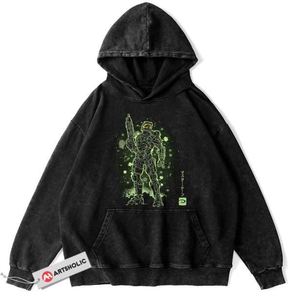 Master Chief Hoodie, Halo Hoodie, Game Hoodie, Vintage Hoodie