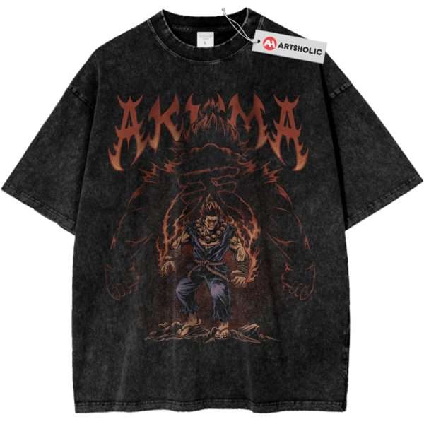 Akuma Shirt, Street Fighter Shirt, Game Shirt, Vintage T-Shirt