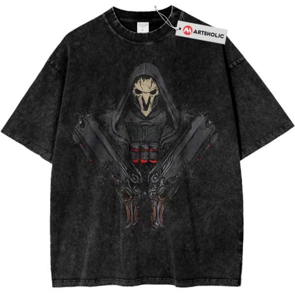 Reaper Shirt, Overwatch Shirt, Game Shirt, Vintage Tee
